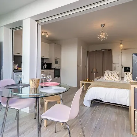 Argia, Studio Flat With Nice Terrace In Center-town Of Biarritz